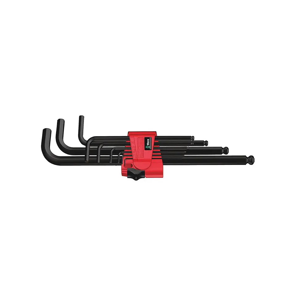 Wera 950/9 Hex-Plus 6 SB Juego de Llaves Allen Métricas 9 Piezas 1