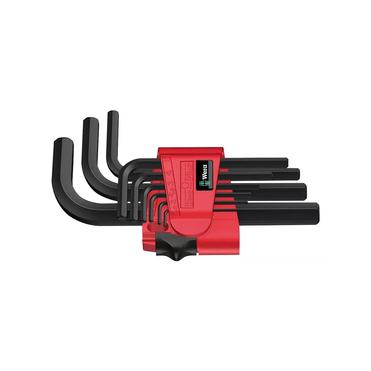 Wera 950/9 Hex-Plus 7 Juego de Llaves Allen Métricas 9 Piezas 1