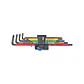 Wera 967/9 TX XL Multicolour HF 1 Juego de Llaves TORX Largas con Retención 9 Piezas - Miniatura 1