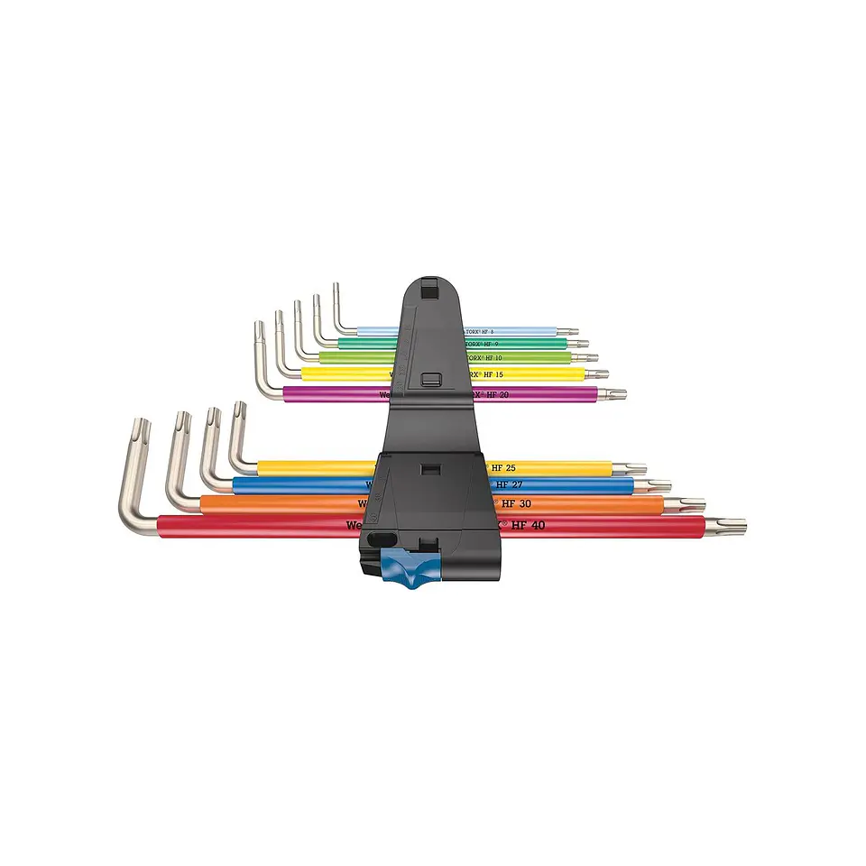 Wera 3967/9 TX SXL Multicolour HF Stainless 1 Juego de Llaves TORX Inoxidable 9 Piezas 2