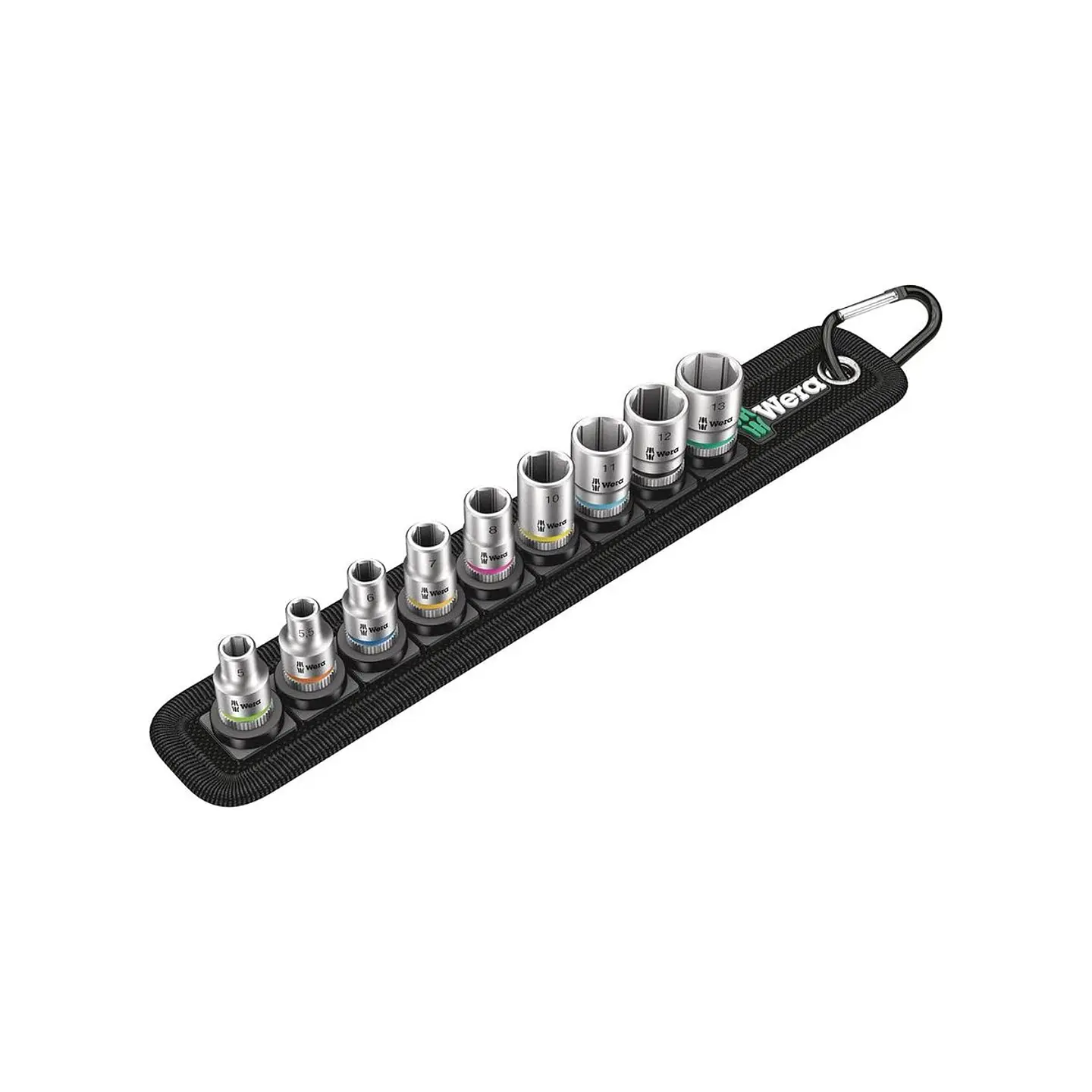Wera Belt A 4 Juego de Dados Zyklop 1/4