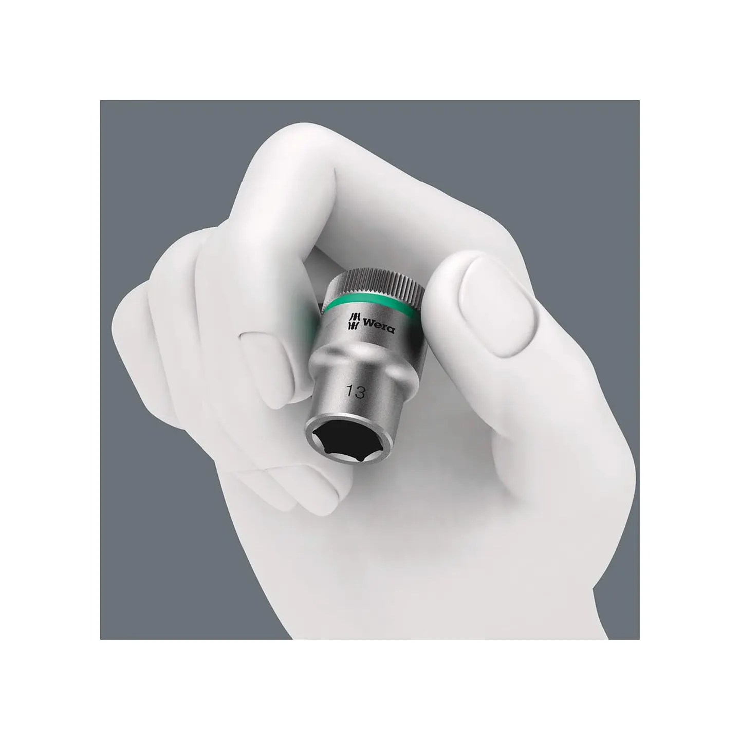 Wera Socket Rail A 4 Juego de Dados Zyklop 1/4