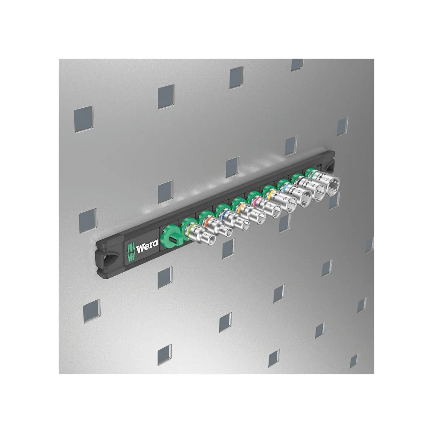 Wera Socket Rail A 4 Juego de Dados Zyklop 1/4