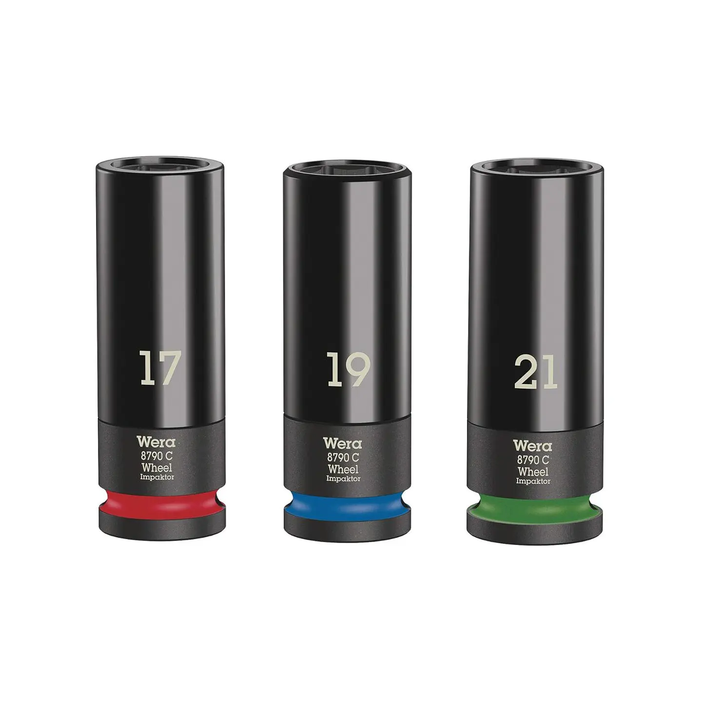 Wera Wheel Impaktor C Set 1 Juego de Dados para Ruedas 1/2