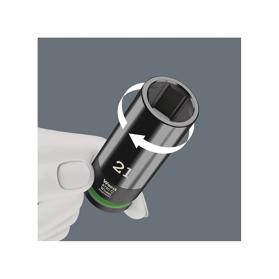 Wera Wheel Impaktor C Set 1 Juego de Dados para Ruedas 1/2