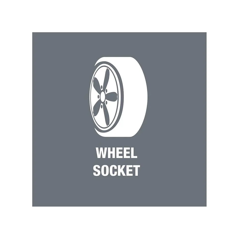 Wera Wheel Impaktor C Set 1 Juego de Dados para Ruedas 1/2