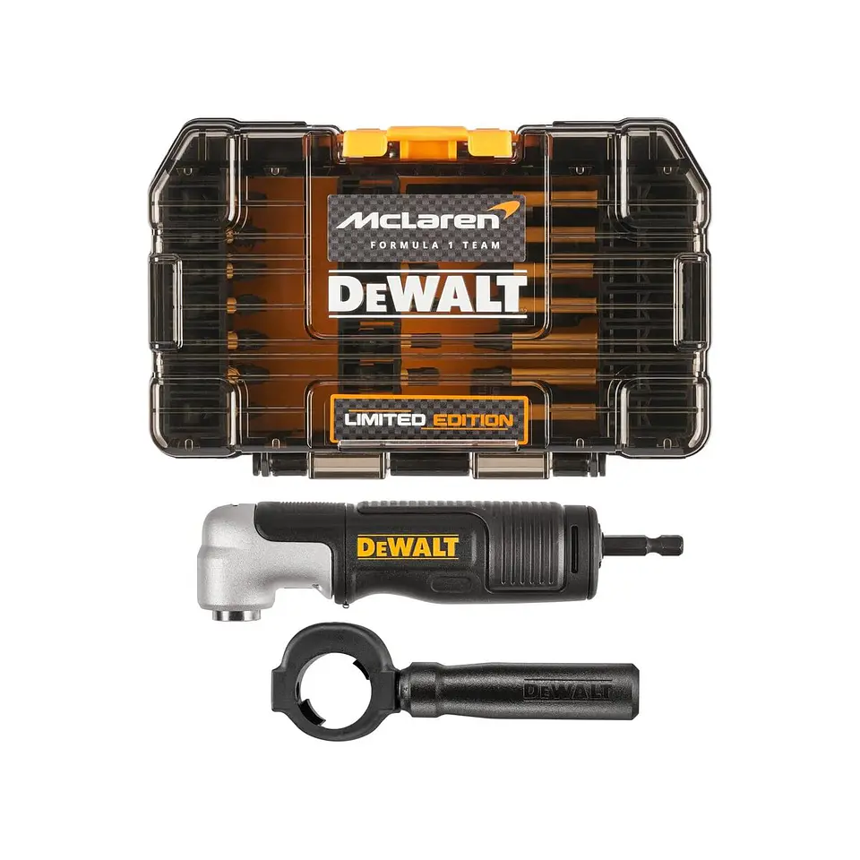 DeWalt x McLaren Juego Premium de Puntas y Adaptadores Edición McLaren 2