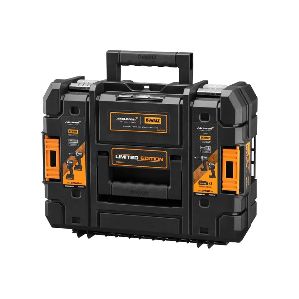 DeWalt x McLaren Kit Taladro y Atornillador de Impacto Edición McLaren 3