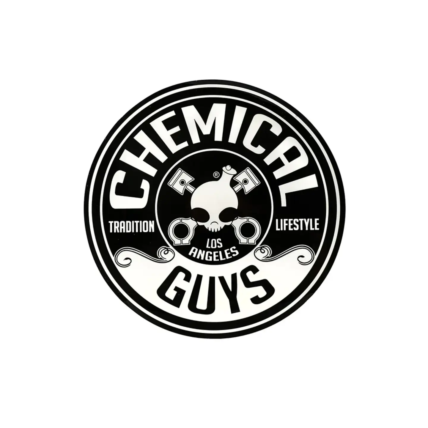 Chemical Guys Round Decal Sticker 1