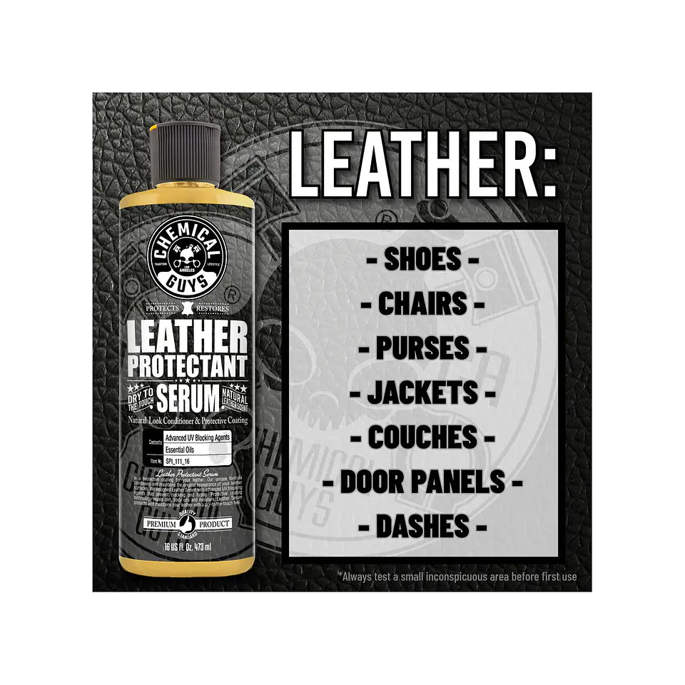 Chemical Guys Leather Serum Protectant 2