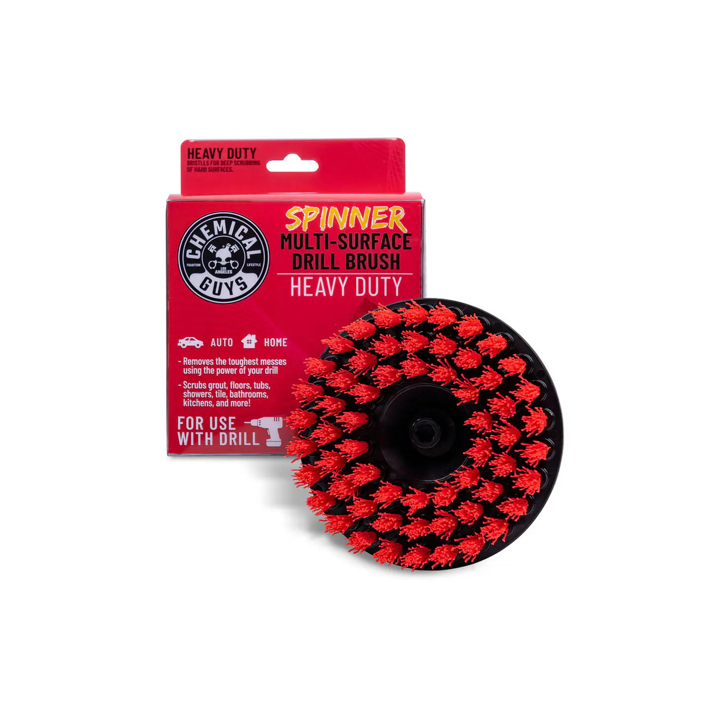 Chemical Guys Spinner Carpet Drill Brush Heavy Duty 1