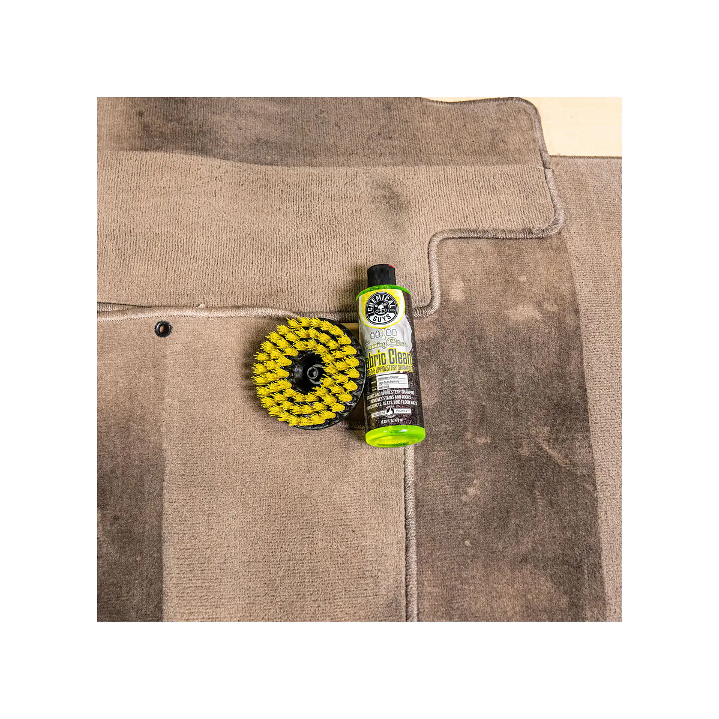 Chemical Guys Spinner Carpet Drill Brush Medium Duty 2