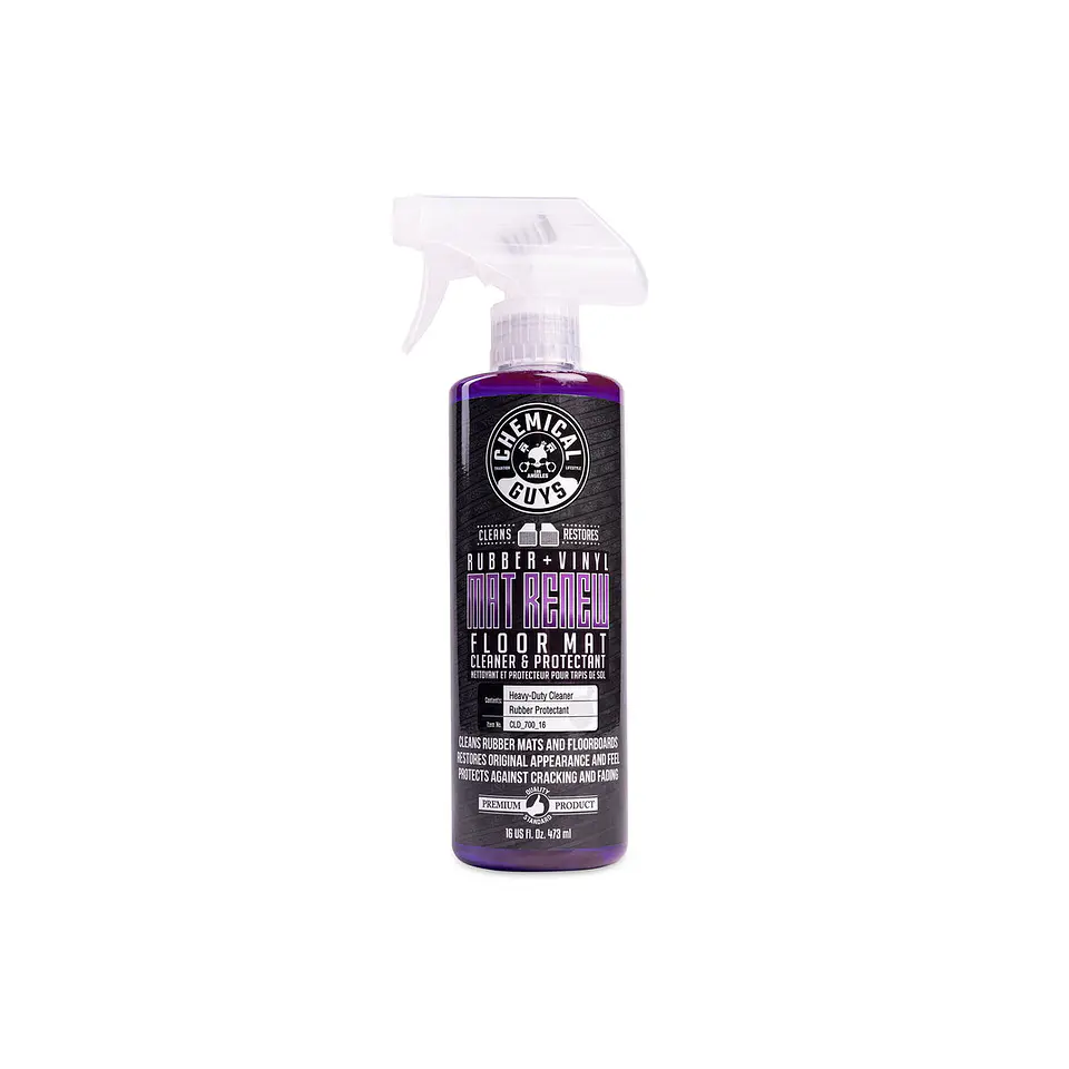 Chemical Guys Mat Renew Rubber & Vinyl Floor Mat Cleaner & Protectant 1