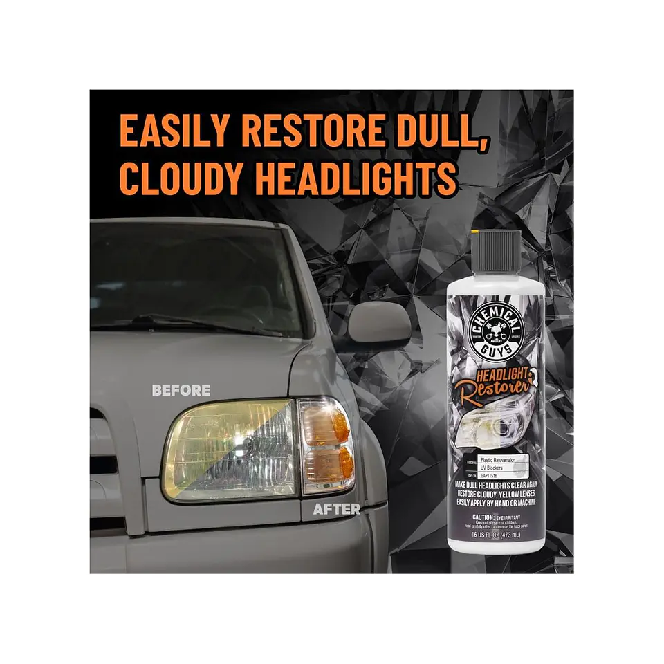 Chemical Guys Headlight Lens Restorer & Protectant 3