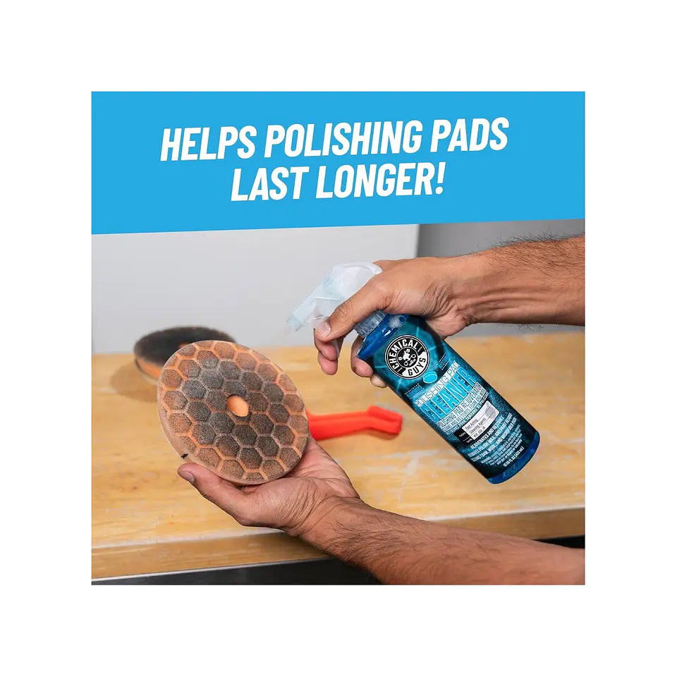 Chemical Guys Foam & Wool Polishing Pad Cleaner 4