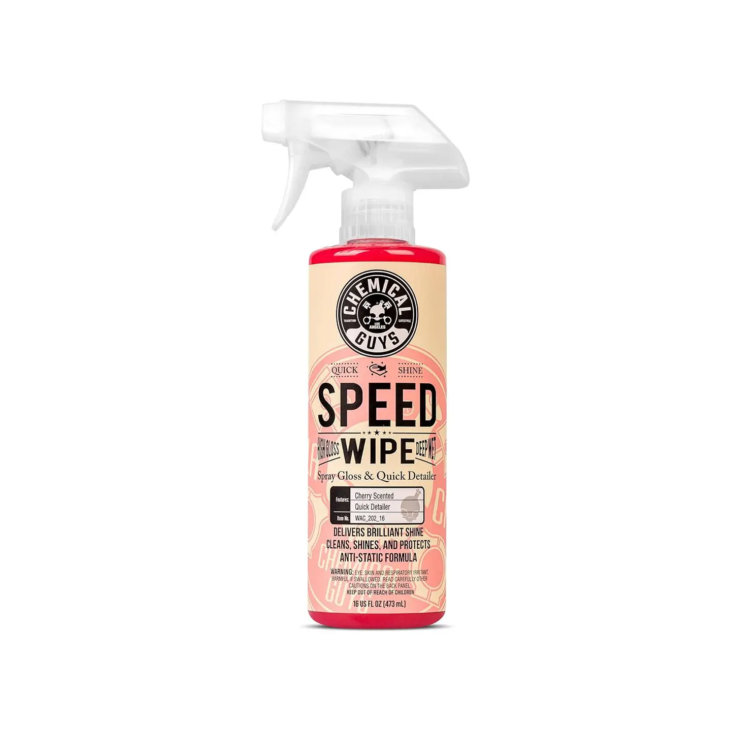 Chemical Guys Speed Wipe Quick Detailer High Shine Spray Gloss 1
