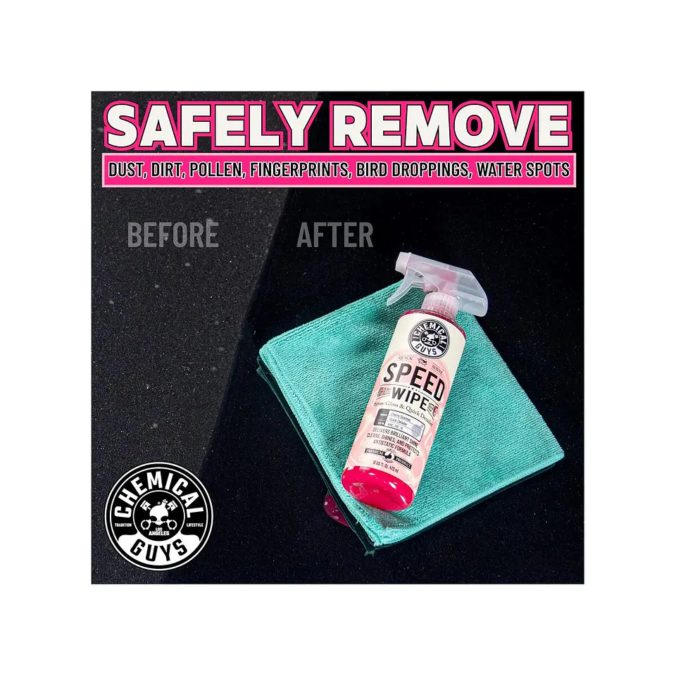 Chemical Guys Speed Wipe Quick Detailer High Shine Spray Gloss 4