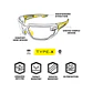 Mechanix Wear Lentes de Seguridad Type-X - Miniatura 3