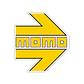 MOMO Sticker Arrow Logo Amarillo - Miniatura 1