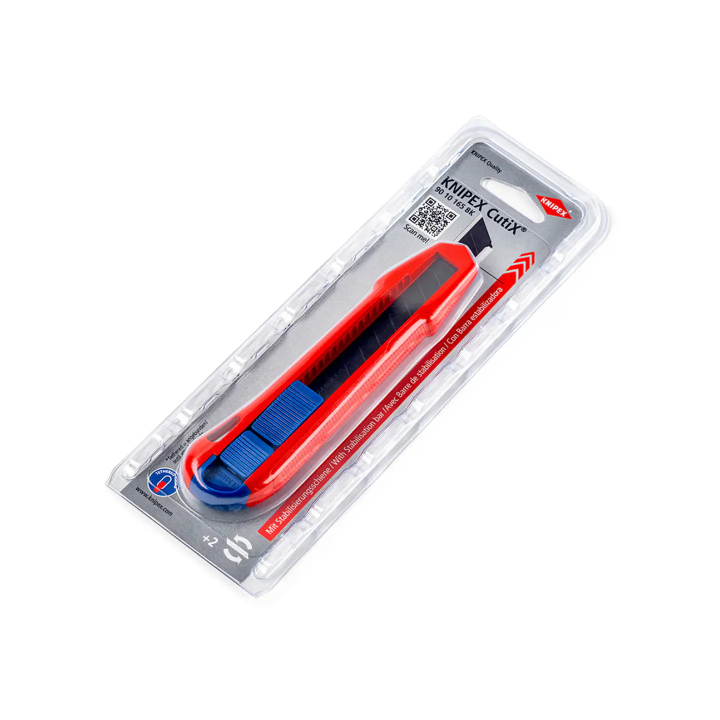 Knipex 90 10 165 BK CutiX Cúter Universal 165 mm 7