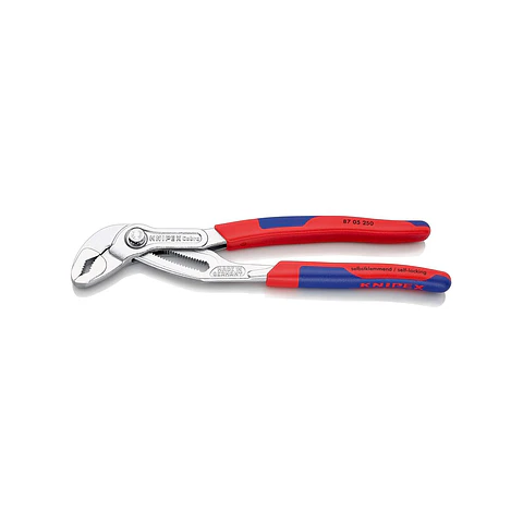 Knipex 87 05 250 Cobra Pinza Ajustable Pico de Loro Cromada 250 mm