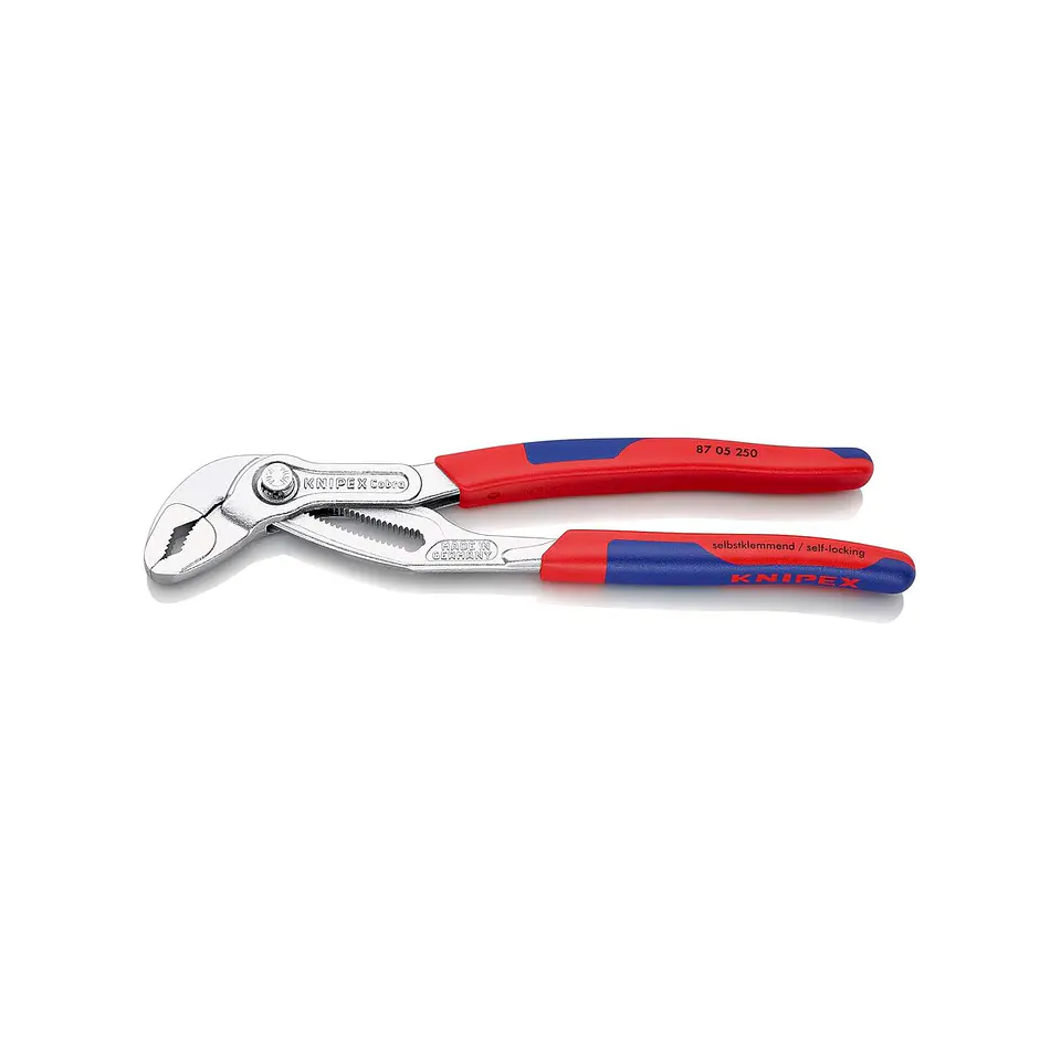 Knipex 87 05 250 Cobra Pinza Ajustable Pico de Loro Cromada 250 mm 1