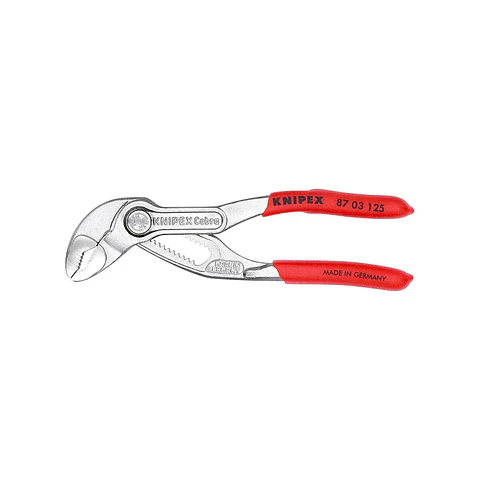 Knipex 87 03 125 Cobra Alicate Ajustable Pico de Loro Cromado 125 mm