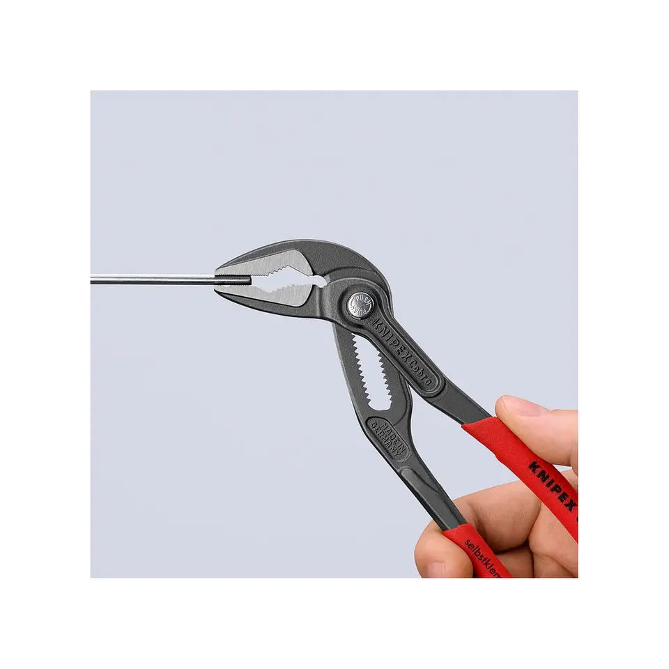 Knipex 87 51 180 Cobra ES Pinza Ajustable Pico de Loro Extra Esbelta 180 mm 4