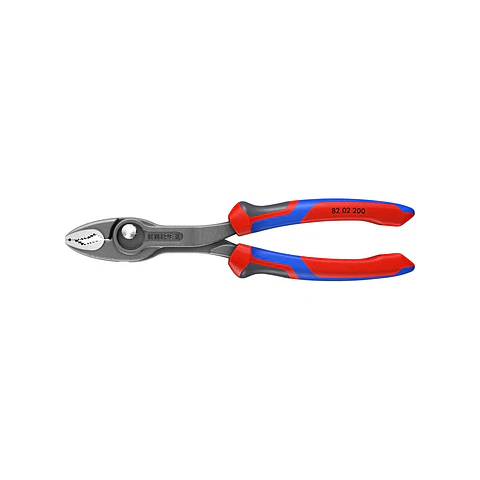 Knipex 82 02 200 TwinGrip Pinza de Agarre Frontal y Lateral con Mango Comfort 200 mm