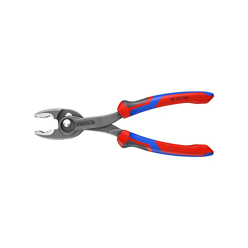 Knipex 82 02 200 TwinGrip Pinza de Agarre Frontal y Lateral con Mango Comfort 200 mm 2