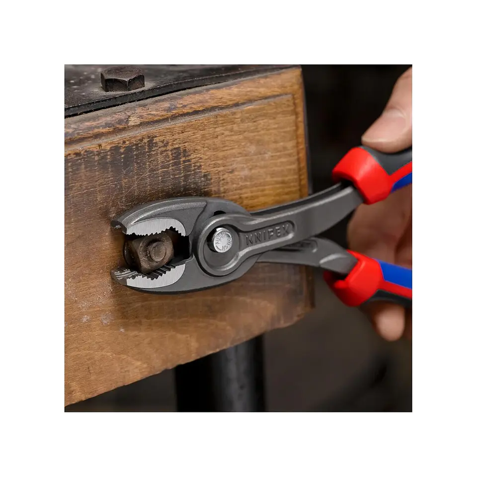 Knipex 82 02 200 TwinGrip Pinza de Agarre Frontal y Lateral con Mango Comfort 200 mm 5