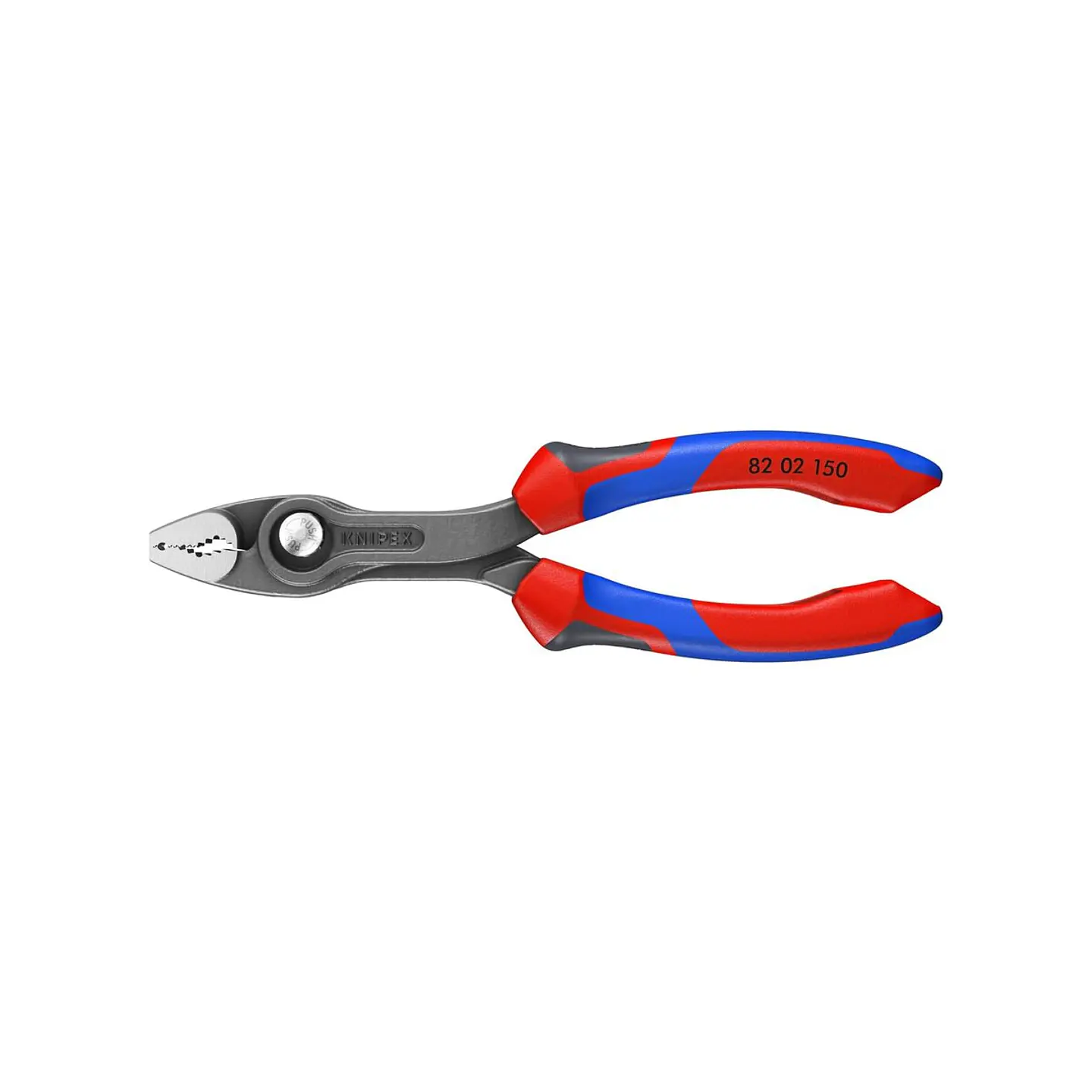 Knipex 82 02 150 TwinGrip Pinza de Agarre Frontal y Lateral con Mango Comfort 150 mm 1