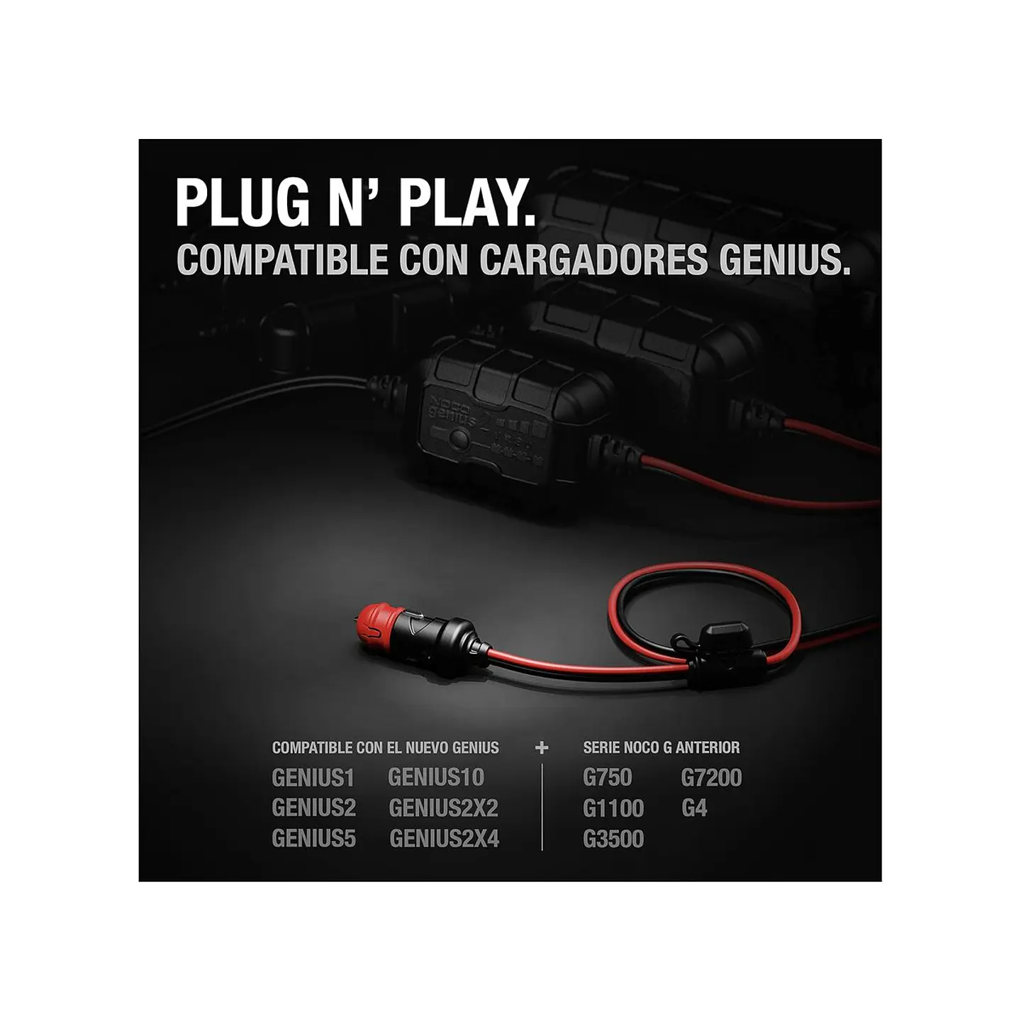 NOCO GC003 Adaptador de Enchufe 12V X-Connect 4
