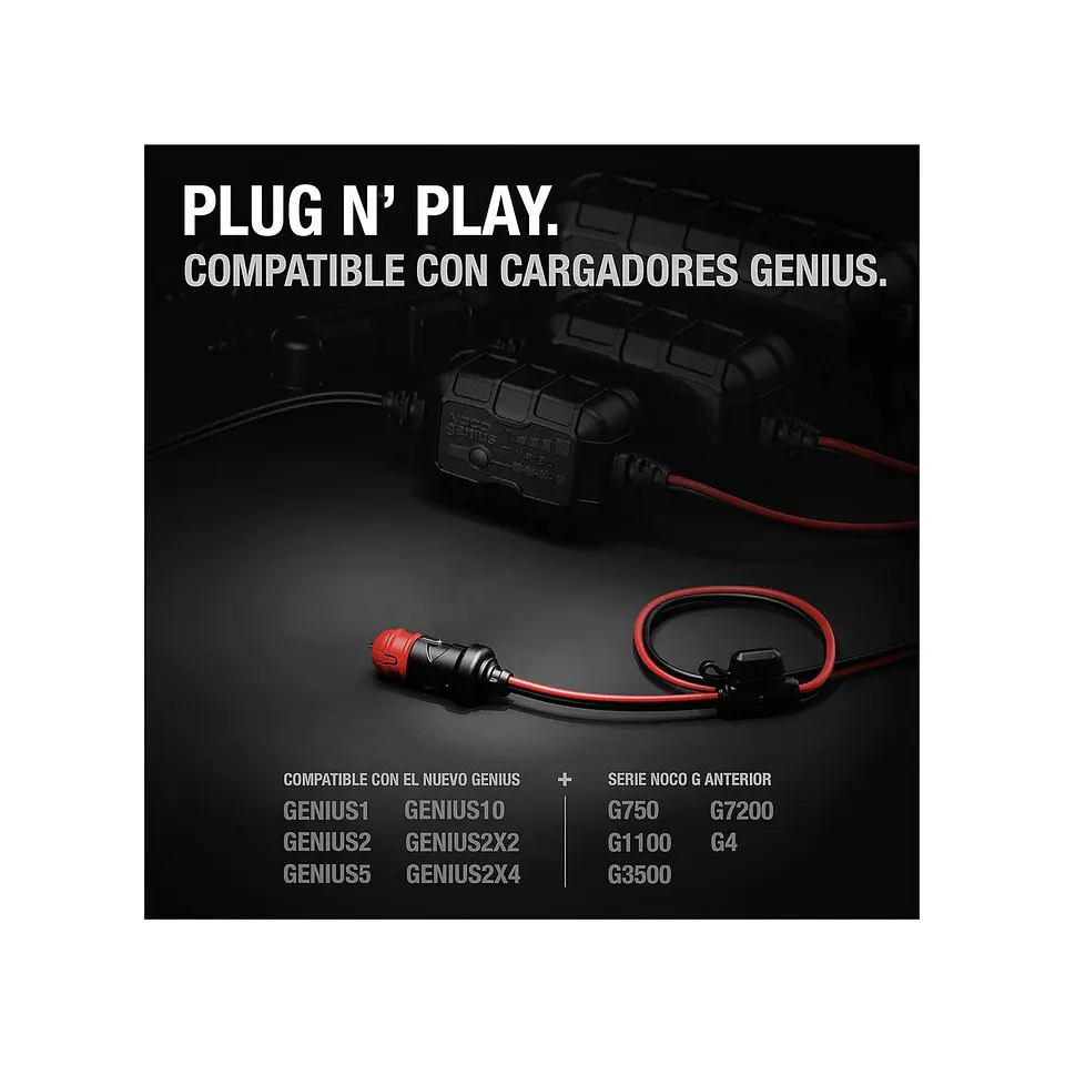 NOCO GC003 Adaptador de Enchufe 12V X-Connect 4