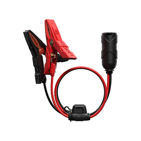NOCO GC017 Adaptador de Salida 12V con Pinzas de Batería