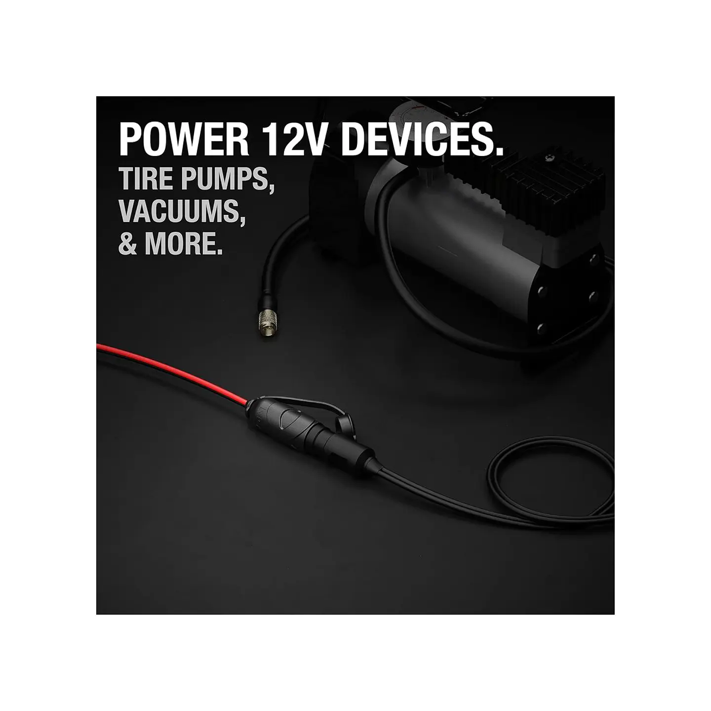 NOCO GC017 Adaptador de Salida 12V con Pinzas de Batería 2