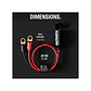 NOCO GC018 Adaptador de Salida 12V con Terminales de Ojo M10 - Miniatura 5