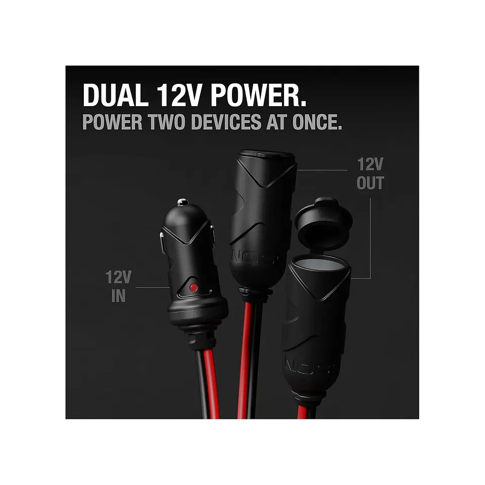 NOCO GC020 Divisor de Toma 12V de 2 Vías 6