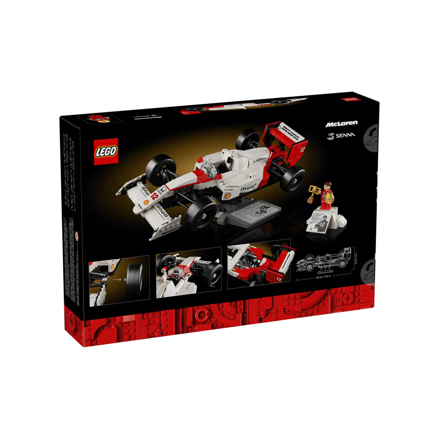 LEGO Icons McLaren MP4/4 & Ayrton Senna (10330) 9