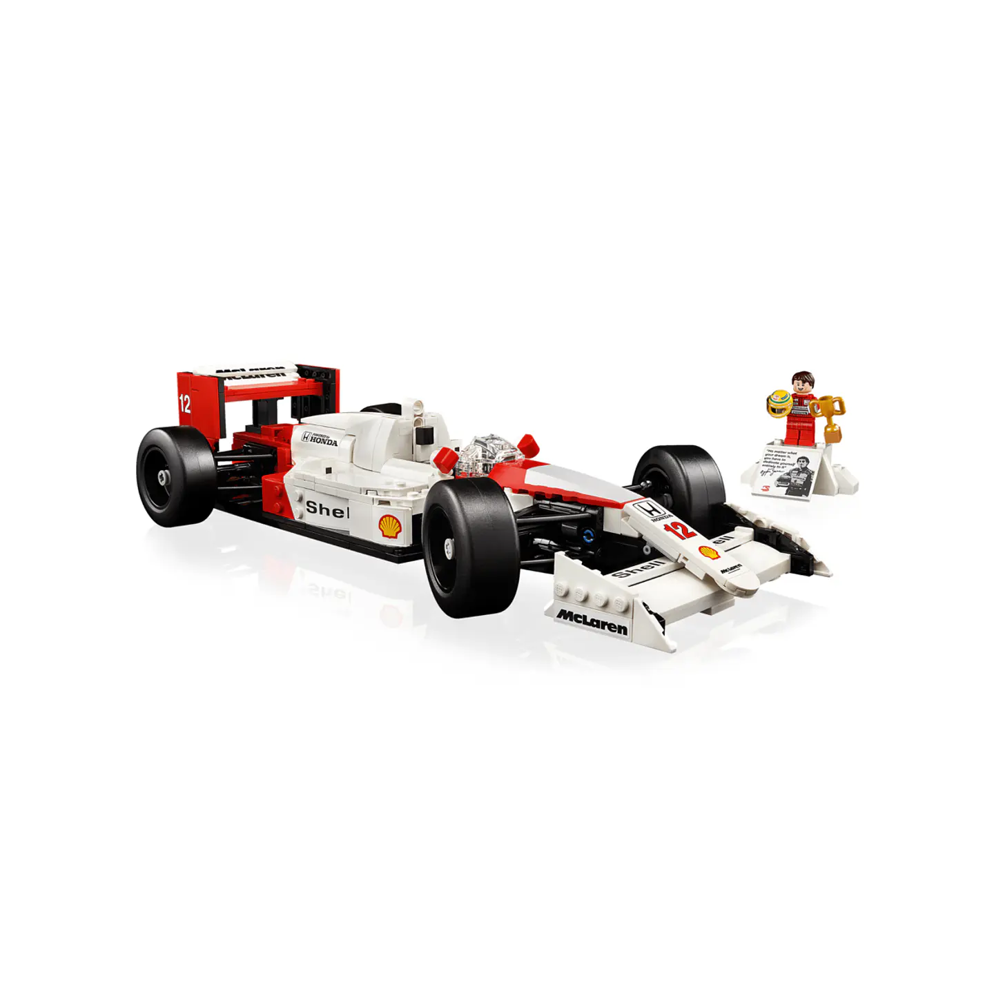 LEGO Icons McLaren MP4/4 & Ayrton Senna (10330) 3