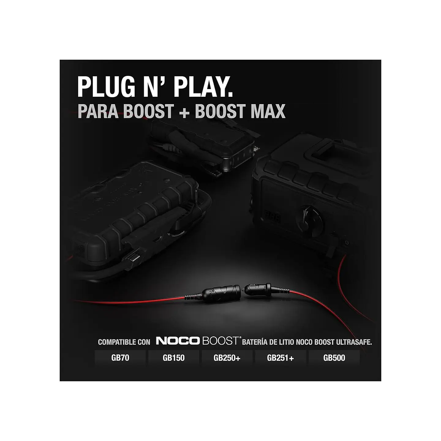 NOCO GBC010 Cable de Carga Rápida para NOCO Boost 7