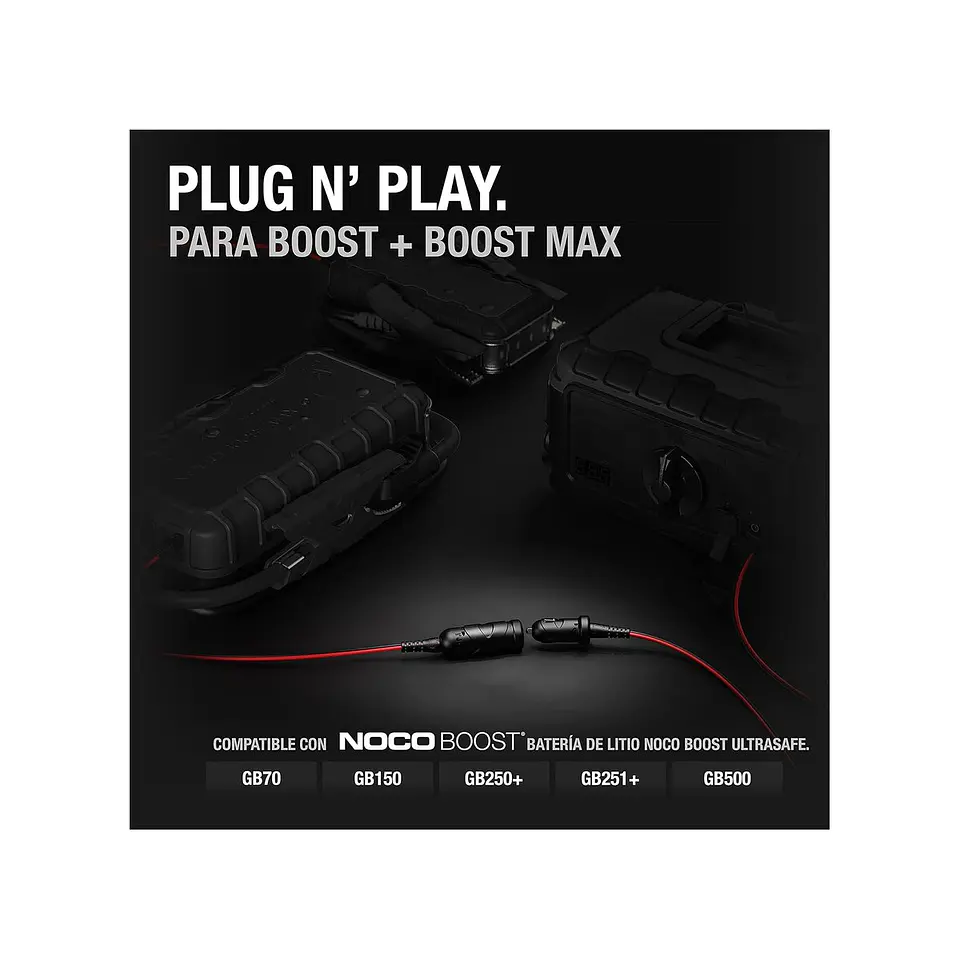 NOCO GBC010 Cable de Carga Rápida para NOCO Boost 7