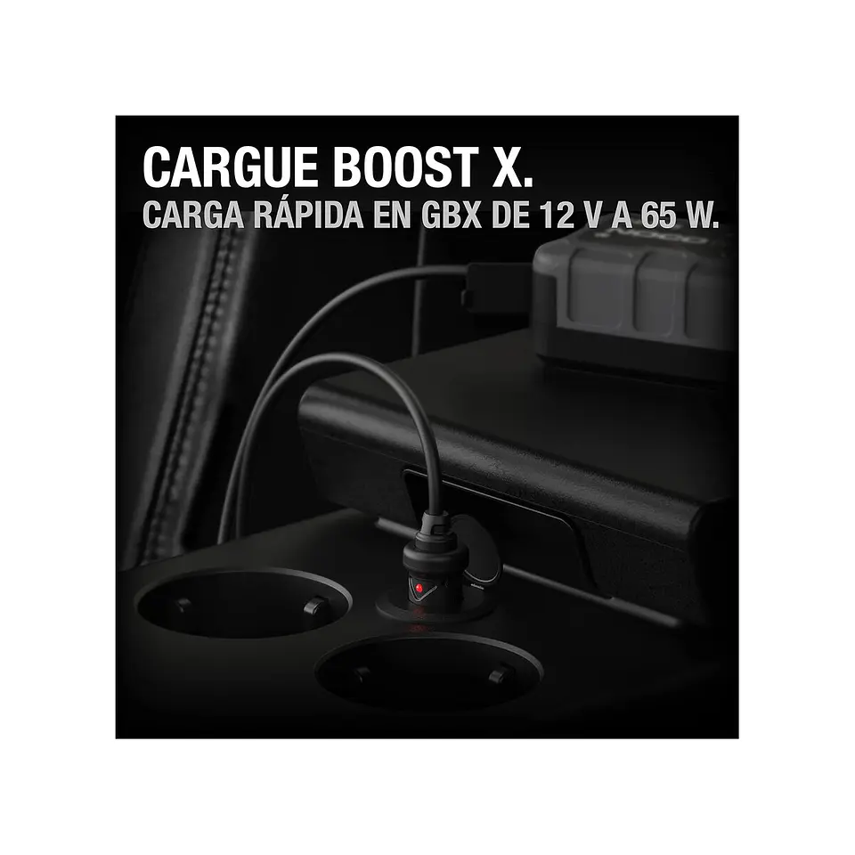 NOCO GBC011 Cargador Vehicular USB-C 65W para Boost X 4