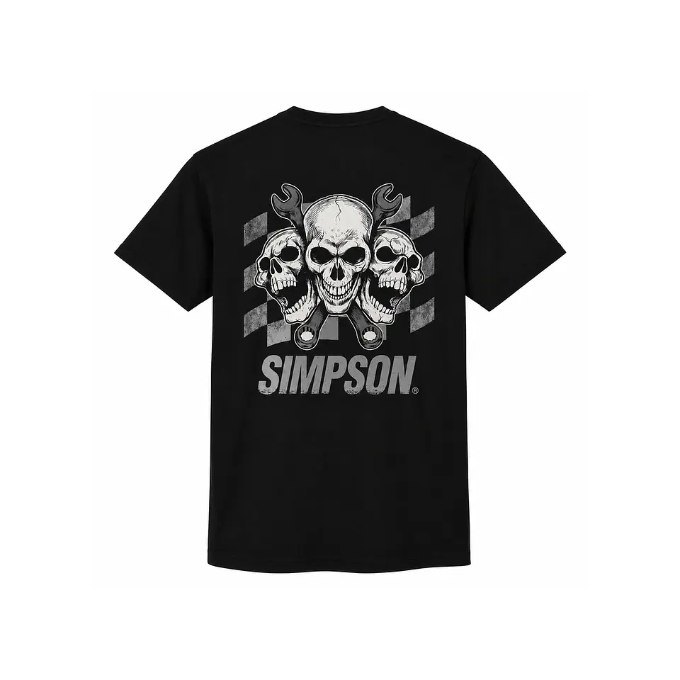 Polo Simpson Tri-Skull 1