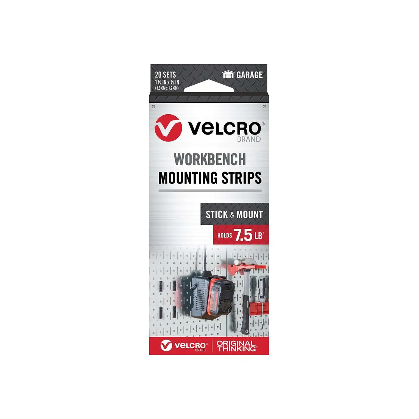 Cinta Velcro Workbench Mounting Strip 20 Piezas 1