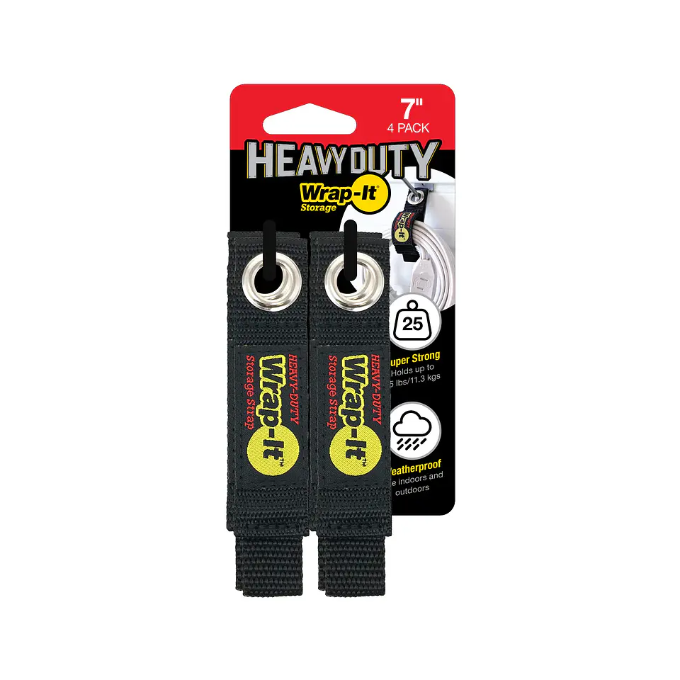 Correa Wrap-It Heavy-Duty Storage Strap 4 Piezas 1