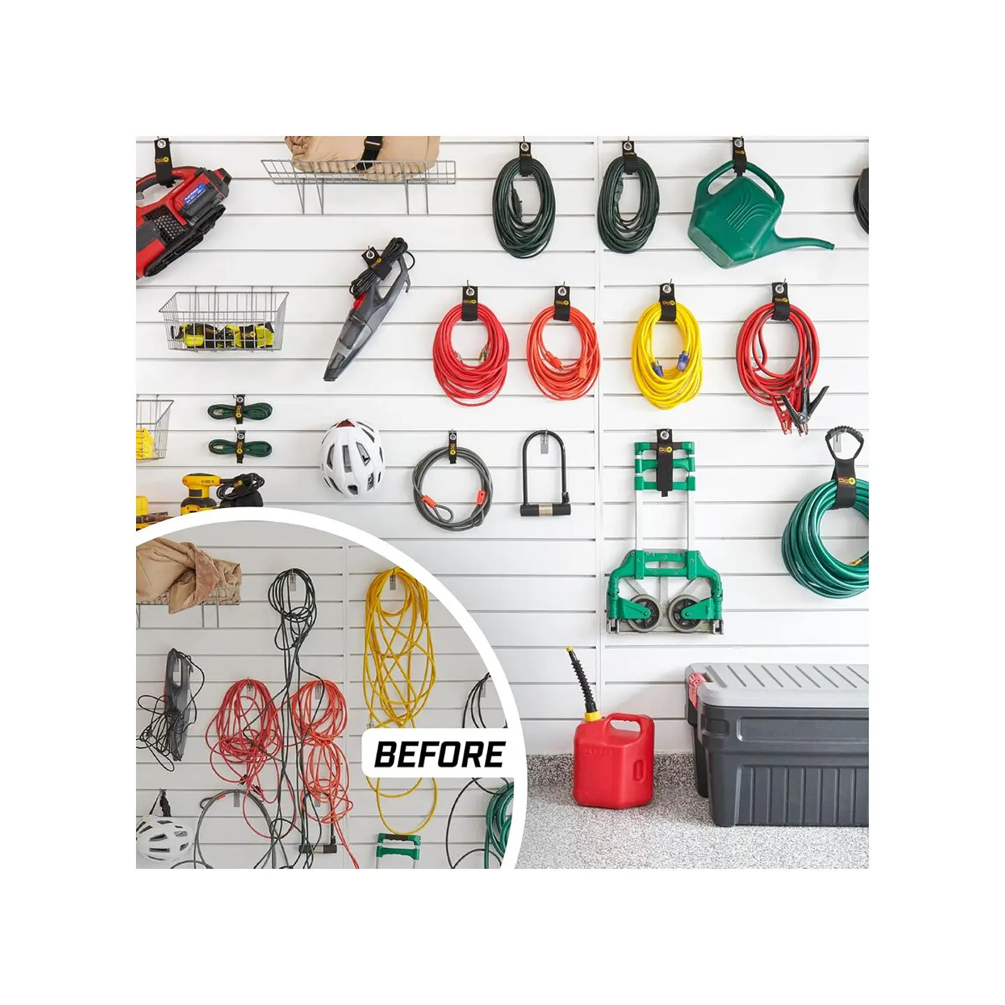 Correa Wrap-It Heavy-Duty Storage Strap 4 Piezas 4