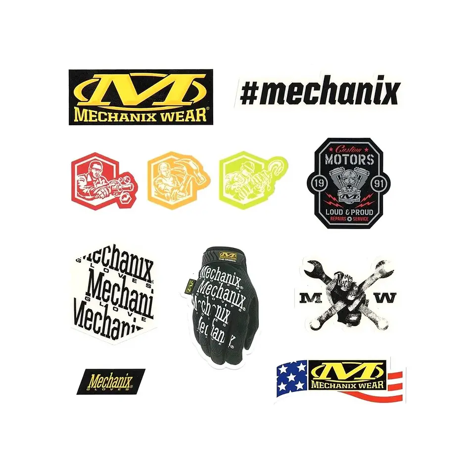 Pack de Stickers Mechanix Wear 2