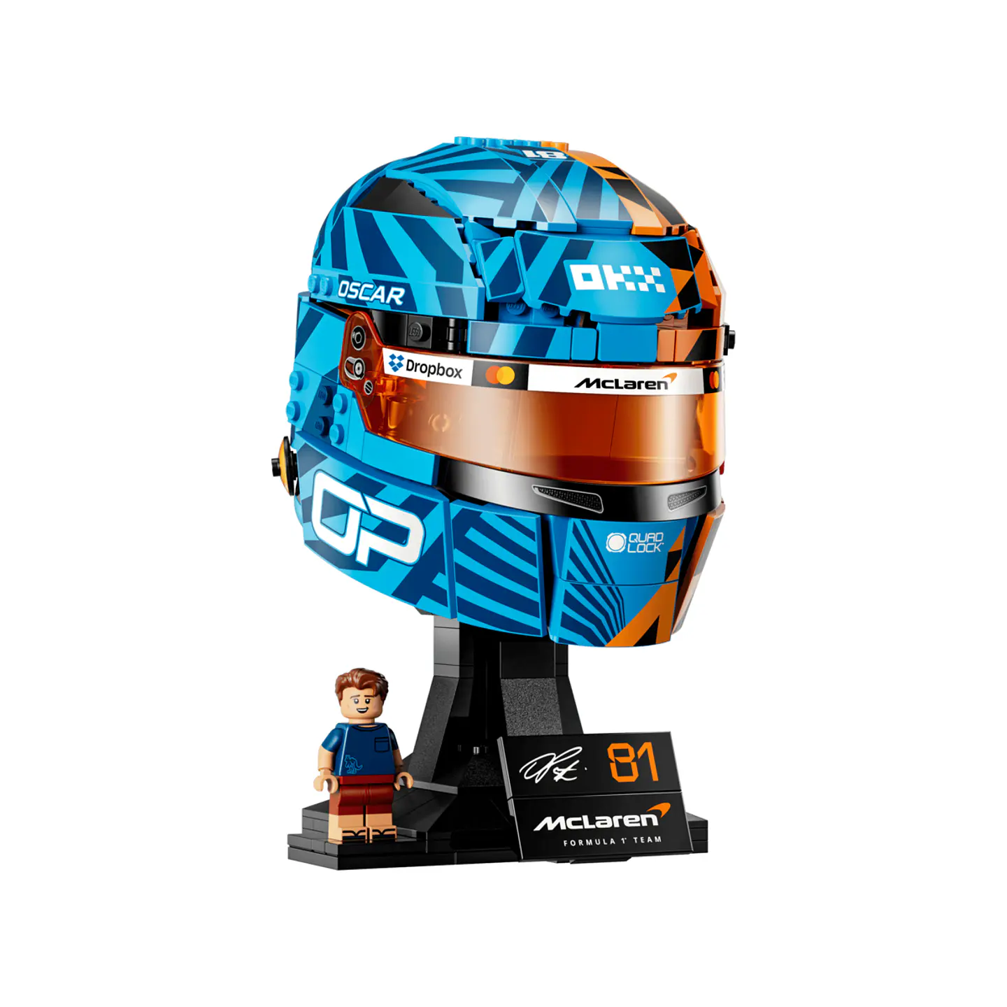 LEGO McLaren Mastercard F1 Team Oscar Piastri Helmet (43017) 1