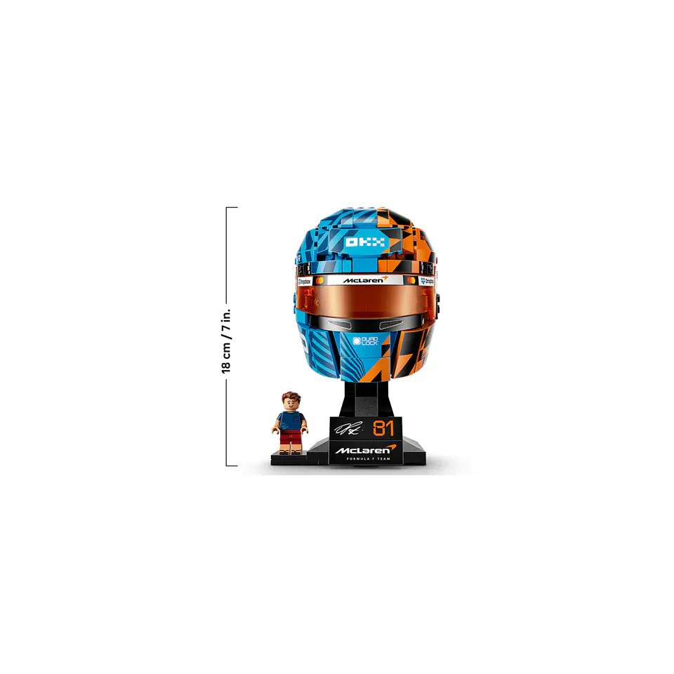 LEGO McLaren Mastercard F1 Team Oscar Piastri Helmet (43017) 10